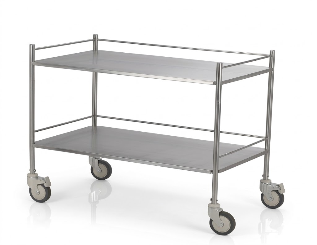 S.S. Instrument Trolley Large